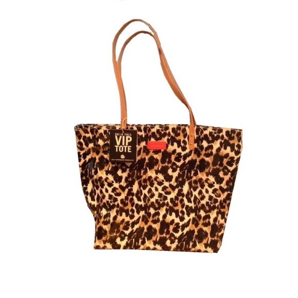 NWT Bath & Body Works Tote Bag - Women |Cheetah print - Picture 1 of 7